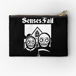 SENSES FAIL tihtan top music Zipper Pouch