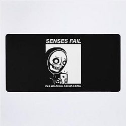 Senses Fail Im A Millennial Son Of A Bitch Desk Mat