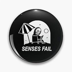 SENSES FAIL tihtan top music Pin