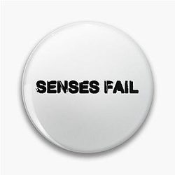 SENSES FAIL tihtan top music Pin