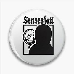 SENSES FAIL tihtan top music Pin