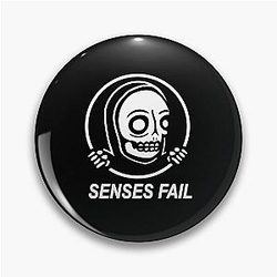 SENSES FAIL tihtan top music Pin