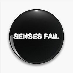 SENSES FAIL tihtan top music Pin