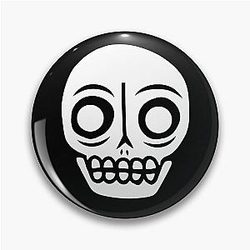 Senses Fail skull Pin