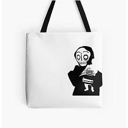 Senses Fail Skeleton All Over Print Tote Bag