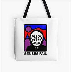 SENSES FAIL tihtan top music All Over Print Tote Bag