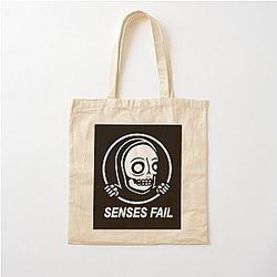 SENSES FAIL tihtan top music Cotton Tote Bag