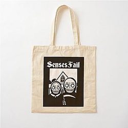 SENSES FAIL tihtan top music Cotton Tote Bag