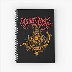 Sepultura Vintage Spiral Notebook