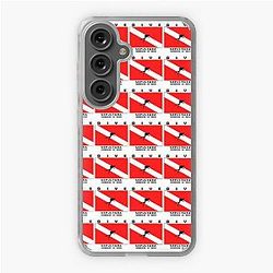 Diving Flag - Sepultura, Bombinhas, Santa Catarina, Brazil Samsung Galaxy Soft Case