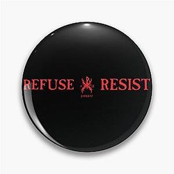 Refuse Resist Chi Rho James 4:7 Sepultura Pin