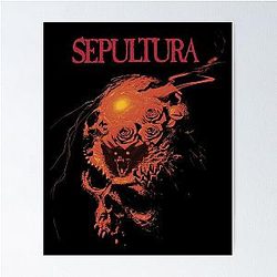 Sepultura Schedelposter