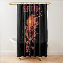 Sepultura Skull Shower Curtain