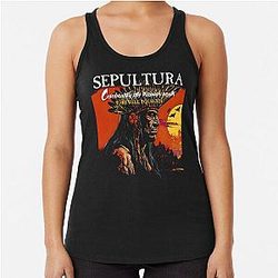 Ancient Sepultura  Racerback Tank Top