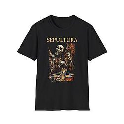 Hourglass Unisex PTTT1506  Sepultura T-Shirts