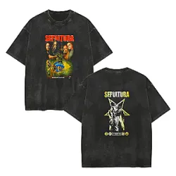 Dark Pentagram PTTT1506 Washed  Sepultura T-Shirts