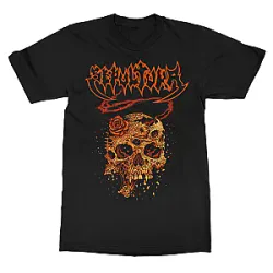 Sepultura Floral Skull LA 1606 Sepultura T-Shirts