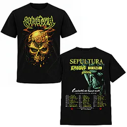 Final North American Tour 2026 DTNK0710 Sepultura T-Shirts