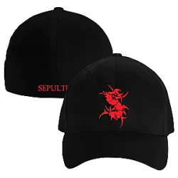 Red Logo Flexfit DTNK0710 Sepultura Hats & Caps