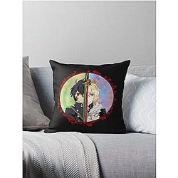 Seraph of the End Demon's Form Throw Pillow