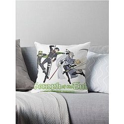 Seraph of the End Group Throw Pillow
