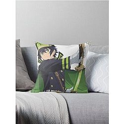 Yuichirō Hyakuya, Seraph of the End Throw Pillow