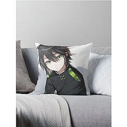 Hyakuya Yuuichirou Seraph the end Artwork Throw Pillow