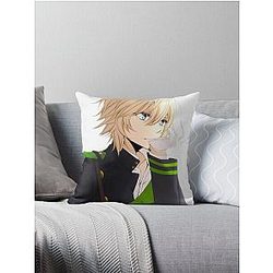 Mikaela Hyakuya Seraph of the end Design Throw Pillow