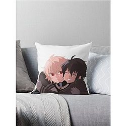 Yu & Seraph of the End Throw Pillow