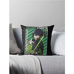 Vintage Seraph of the End Anime Yuichiro Hyakuya Throw Pillow