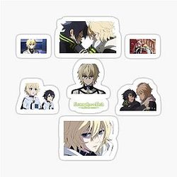 Seraph of the End Mika Mikaela Hyakuya Owari no Seraph sticker pack
