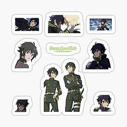 Seraph of the End - Yuu - Yuichiro Hyakuya - Owari no Seraph sticker pack Stickers