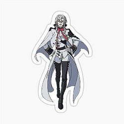 Ferid Báthory - Seraph of the End Vampire Reign Sticker