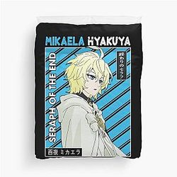 Vintage Seraph of the End Anime Mikaela Hyakuya Duvet Cover