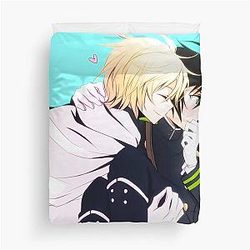 Hyakuya Yuuichirou Seraph of the End Artwork Duvet Cover