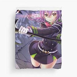 Shinoa Seraph of the end Anime Duvet Cover