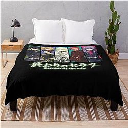 Japanese Seraph of the End Manga Characters Throw Blanket