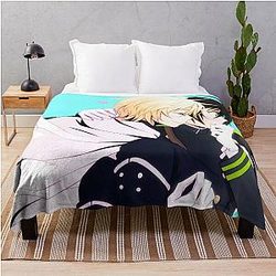 Hyakuya Yuuichirou Seraph of the End Throw Blanket