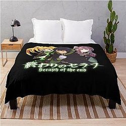 Seraph of the End Anime Yuichiro Shinoa Blanket