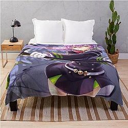 Hiiragi Shinoa Seraph of the end Anime Blanket