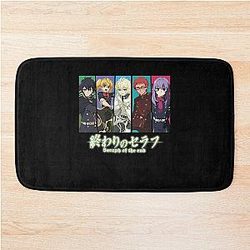 Japanese Name Seraph of the End Manga Characters Bath Mats