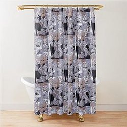 Seraph of the End Wallpaper Shower Curtain