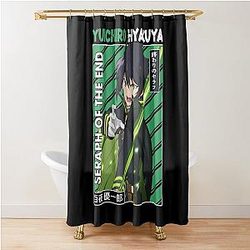 Seraph of the End Anime Love Yuichiro Hyakuya Shower Curtain