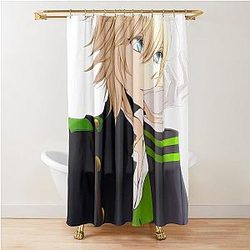 Mikaela Hyakuya Seraph of the End Design Shower Curtain