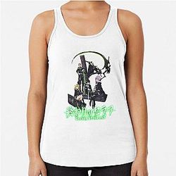 Seraph of the End Characters Design Racerback Tank Top