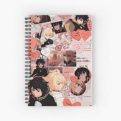 Seraph of the End Wallpaper Spiral Notebook