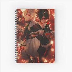 Seraph of the End Wallpaper Spiral Notebook