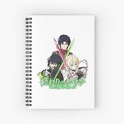 Seraph of the End Character Spiral Notebook