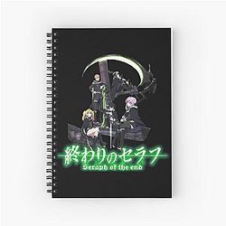 Serpent of the End Anime Spiral Notebook