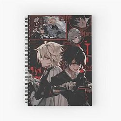 Seraph of the End Wallpaper Spiral Notebook